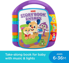 Fisher-Price Storybook Rhymes Puppy and Sis illustrations engage babies