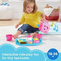 Fisher-Price Sweet Manners tea cups paired for sharing pretend tea time.