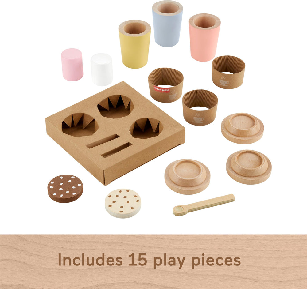 Fisher-Price wood marshmallows add dessert options to pretend orders