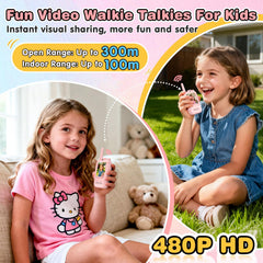 FISHOAKY walkie voice changer demonstrates original and monster modes for imaginative play.