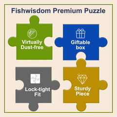 fishwisdom cat selfie beach puzzle gallery reveal