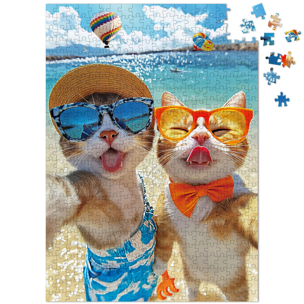 fishwisdom family puzzle night for cozy, screen-free bonding
