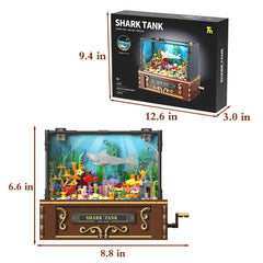 Fistone family-friendly aquarium display for decorative, educational play