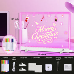 Fistone LED Note Board Light Modes – five modes for different drawing moods