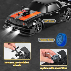 Fistone RC drift car LED lights designed for night driving and visibility.