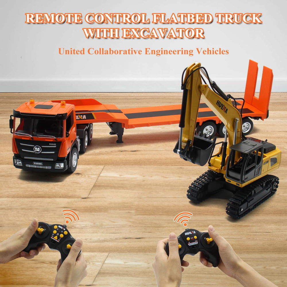 Fistone RC excavator bucket motion highlights realistic digging actions