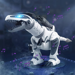 Fistone RC Robot Dinosaur interactive head touch responds with playful cues.