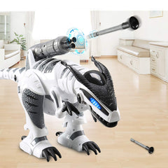 Fistone RC Robot Dinosaur singing for entertaining pretend play sessions.