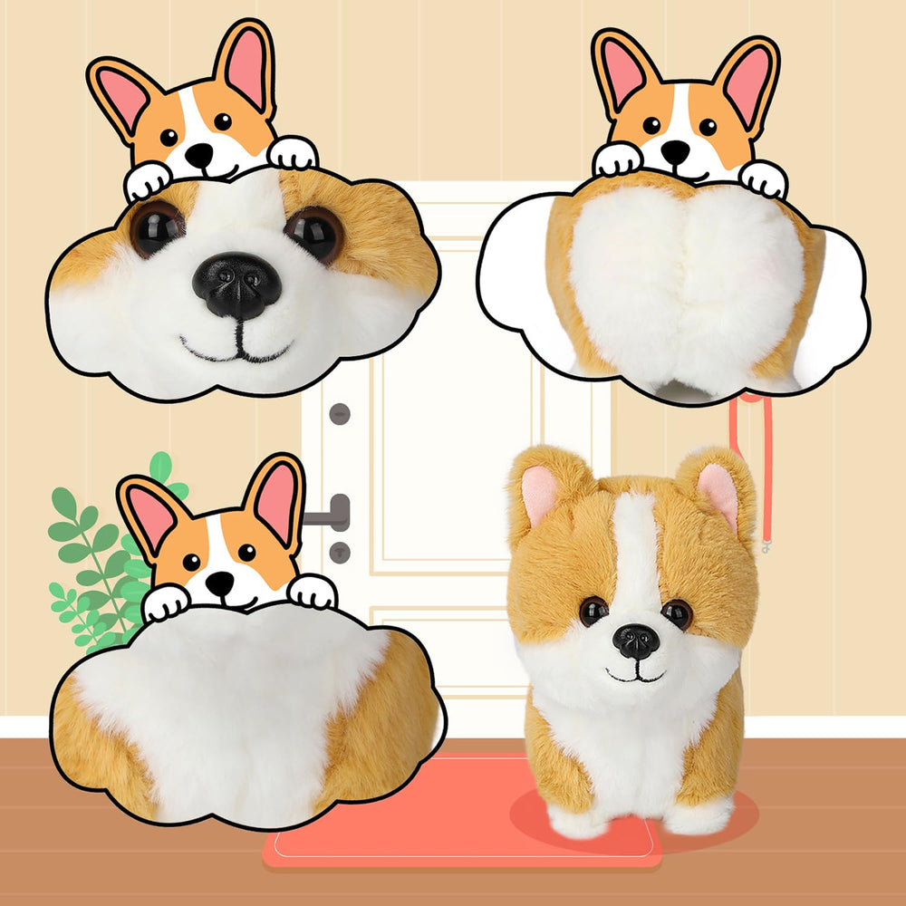 FITNISSFTW plush corgi bedtime companion supports relaxed moments