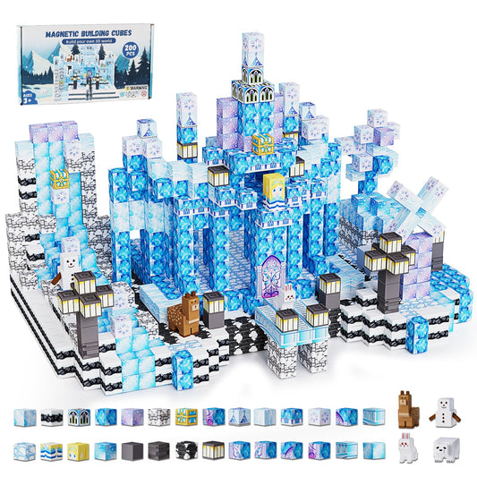 Fitrobust forest world cubes for creative building and imaginative play