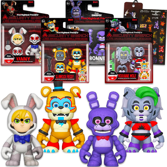 Five Nights at Freddy's SNAPS Roxanne Wolf figure for action play