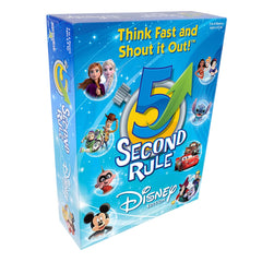 Five Second Rule Disney Edition box front, ideal for family game night.