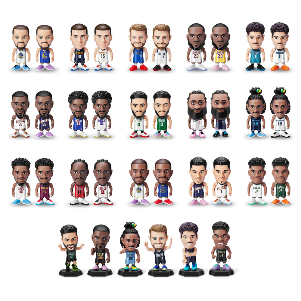 Five Surprise NBA Ballers James Harden figurine in signature celebration pose