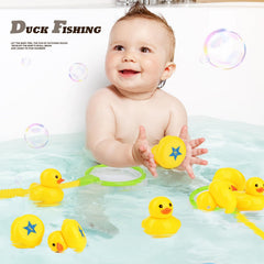 FIVEDAOGANG bath time ducks inspire imaginative play and bath bonding.