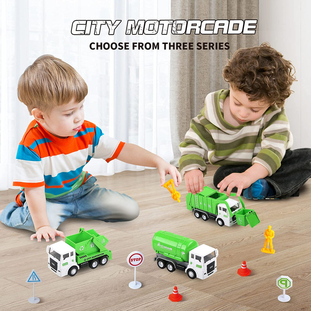 FIVEDAOGANG water tanker toy promotes interactive pouring and exploration.