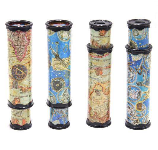 FIVOENDAR Magic Kaleidoscope 4-pack front view with vibrant color patterns for visual exploration