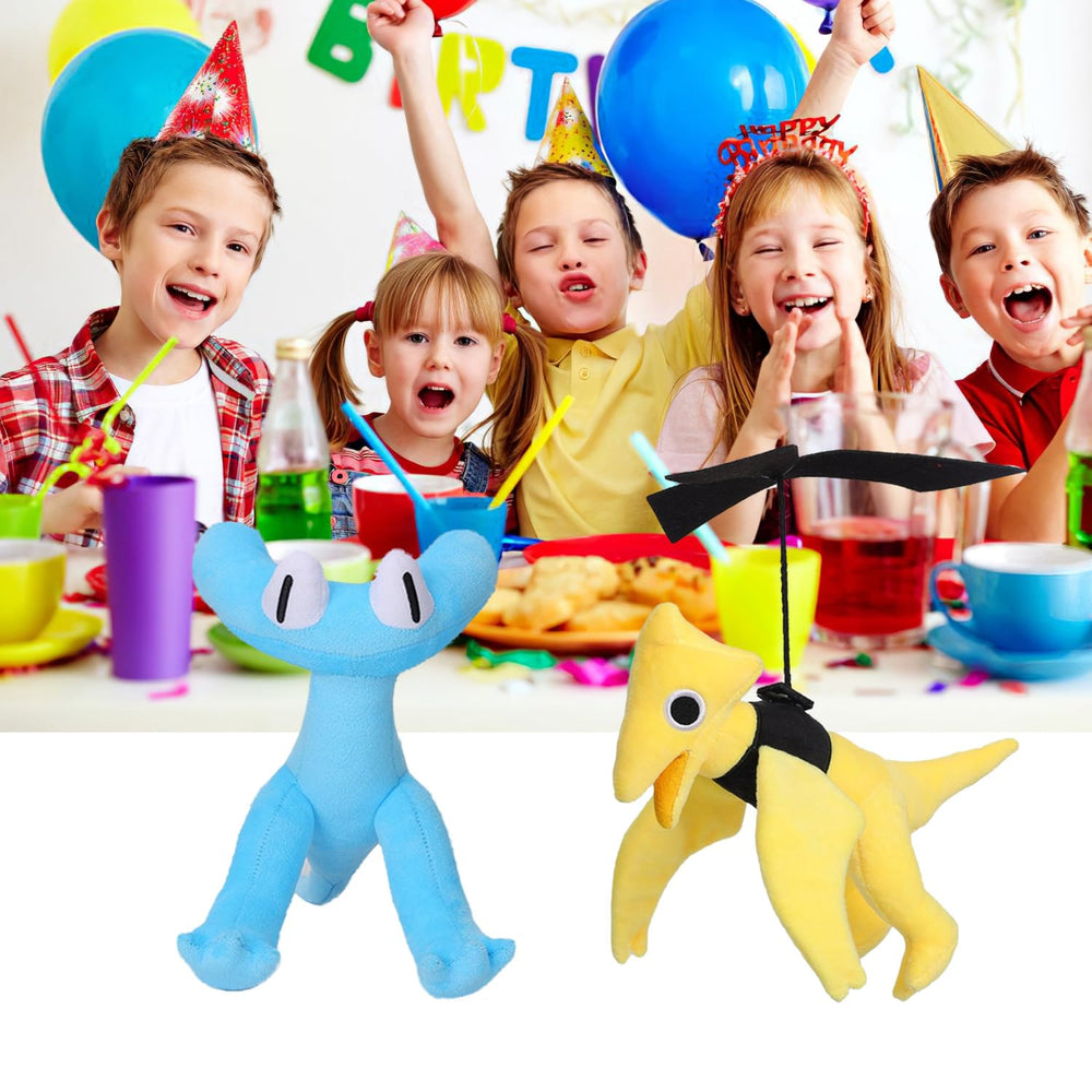 FJFFJF rainbow plush gift-ready packaging for holidays.