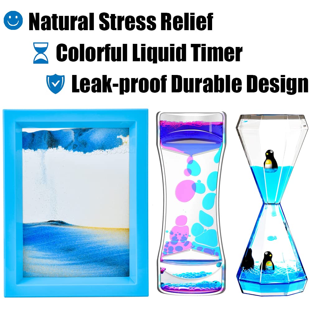 FKYTION liquid motion bubbler side view with moving droplets promotes relaxation and concentration