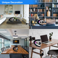 Flagest high-tech magnet globe system delivers a sleek, elegant centerpiece for desks.