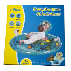 Flashbluer tummy time mat leakproof-safety designed for everyday play.