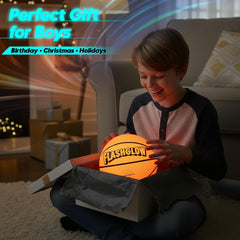 FLASHGLOW size-7 outdoor basketball suited for teens' active play.