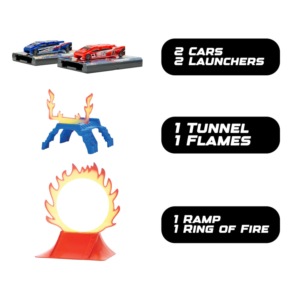 FLAT 2 FAST stunt tunnel offers varied routes for racing challenges