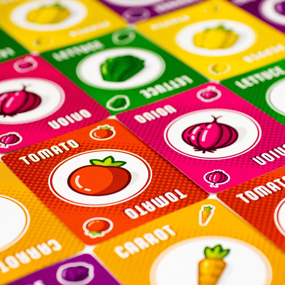 Flatout Games Point Salad gift packaging is a great stocking stuffer or host gift.