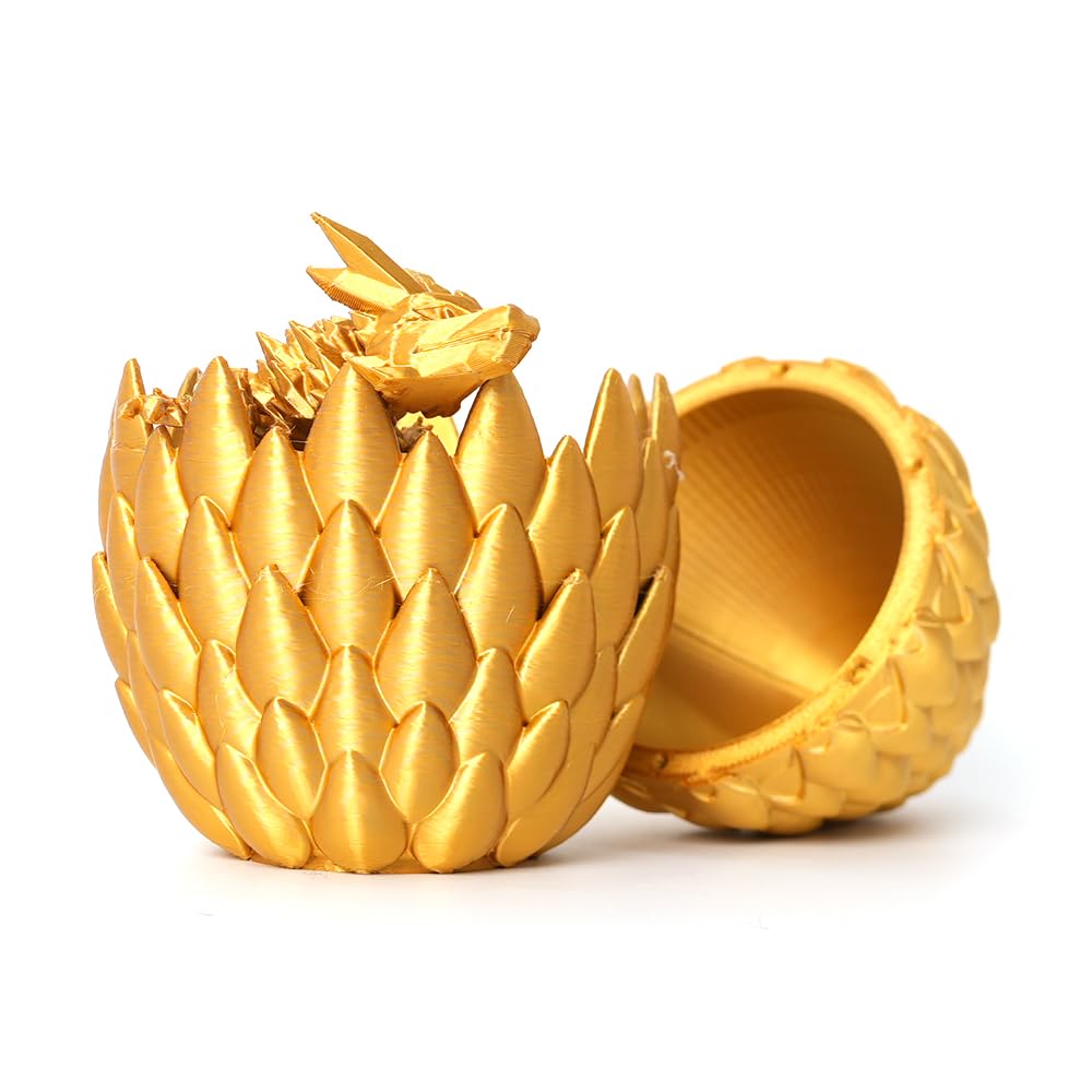 Detailed textured 3D printed dragon egg by Flavery