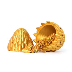 Flavery dragon egg displayed as a desk pet on a shelf