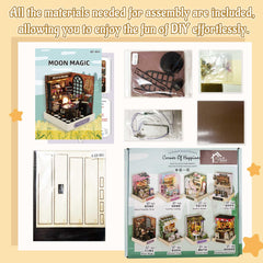 Flever Moon Magic dollhouse English manual for clear instructions