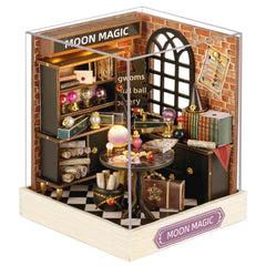 Flever Moon Magic dollhouse house structure for precise assembly