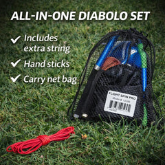 Flight Pro Diabolo blue model suited for players from beginners to pros.