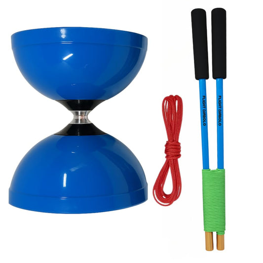 Flight Pro Diabolo triple-bearing setup facilitates long spins and smooth starts.