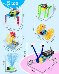 FliipFlaap 6-in-1 STEM Kit balancing robot builds steady coordination