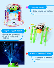 FliipFlaap 6-in-1 STEM Kit doodle robot blending art and engineering