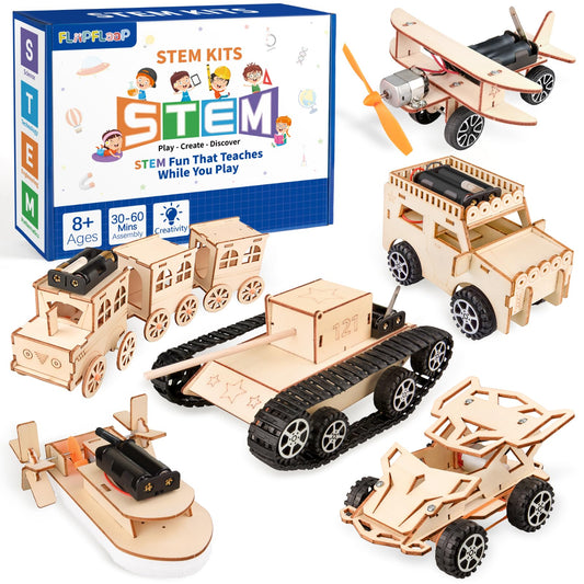 FliipFlaap 6-in-1 kit model assembly for hands-on learning
