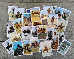 FLONZGIFT Wild West deck packaging highlights a gift-ready design for holidays or special occasions.