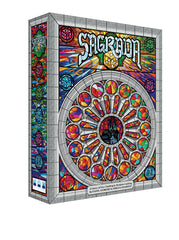Floodgate Sagrada dice drafting in action, boosting family strategy and replayability