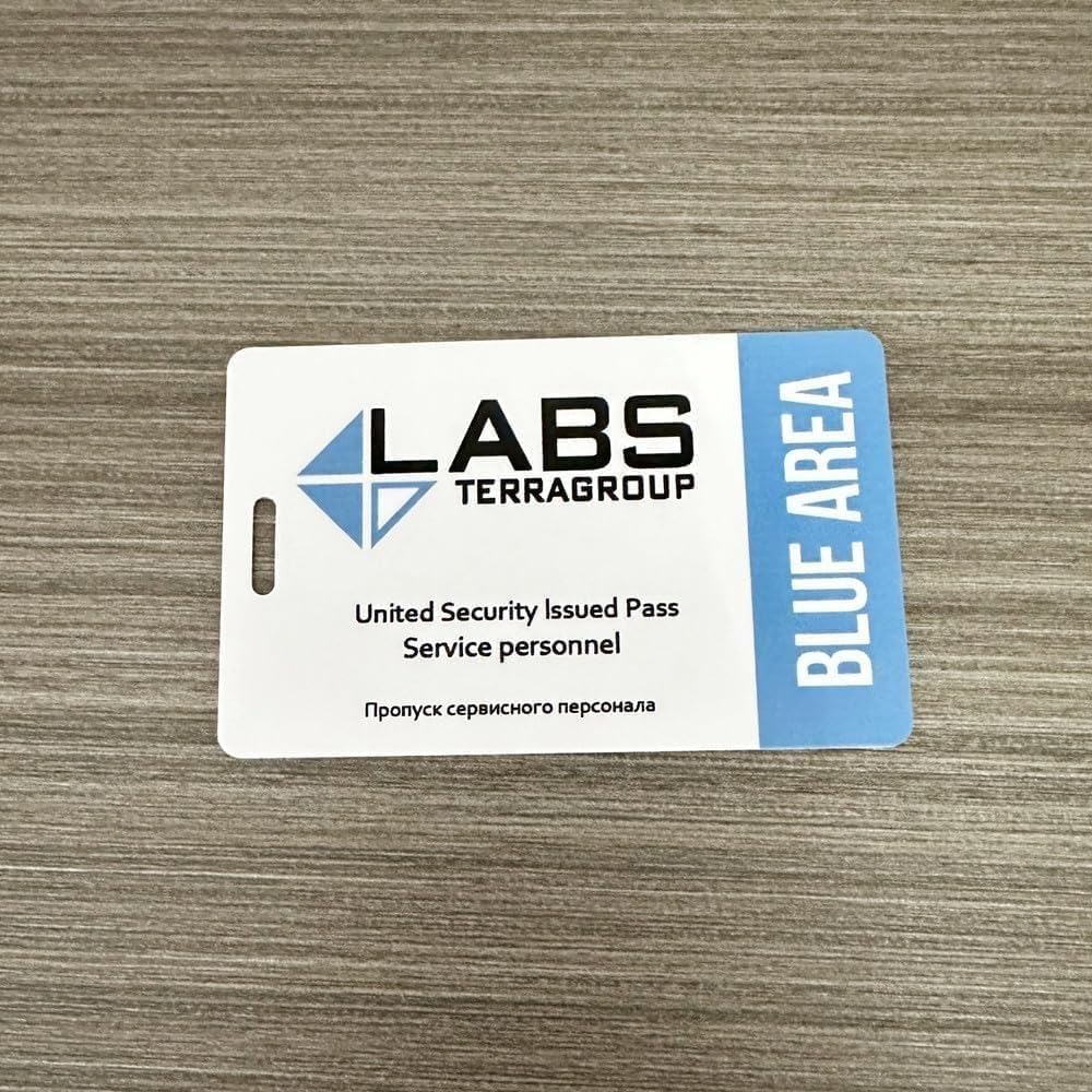 Floorsouth EFT red card TerraGroup Labs key card thickness and finish detail