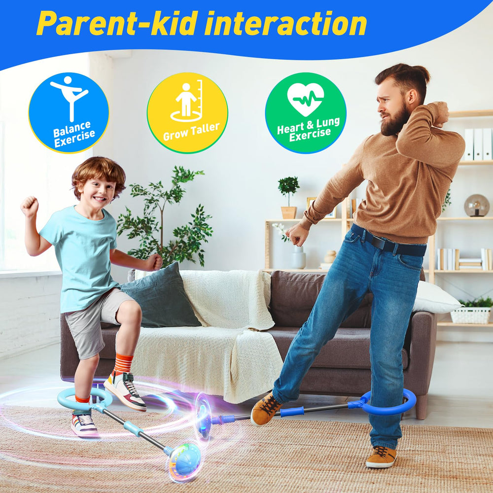 Flooyes Skip Ball rechargeable battery powers ongoing play