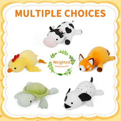 FLORVIV weighted chick plush inspires imaginative play for kids.