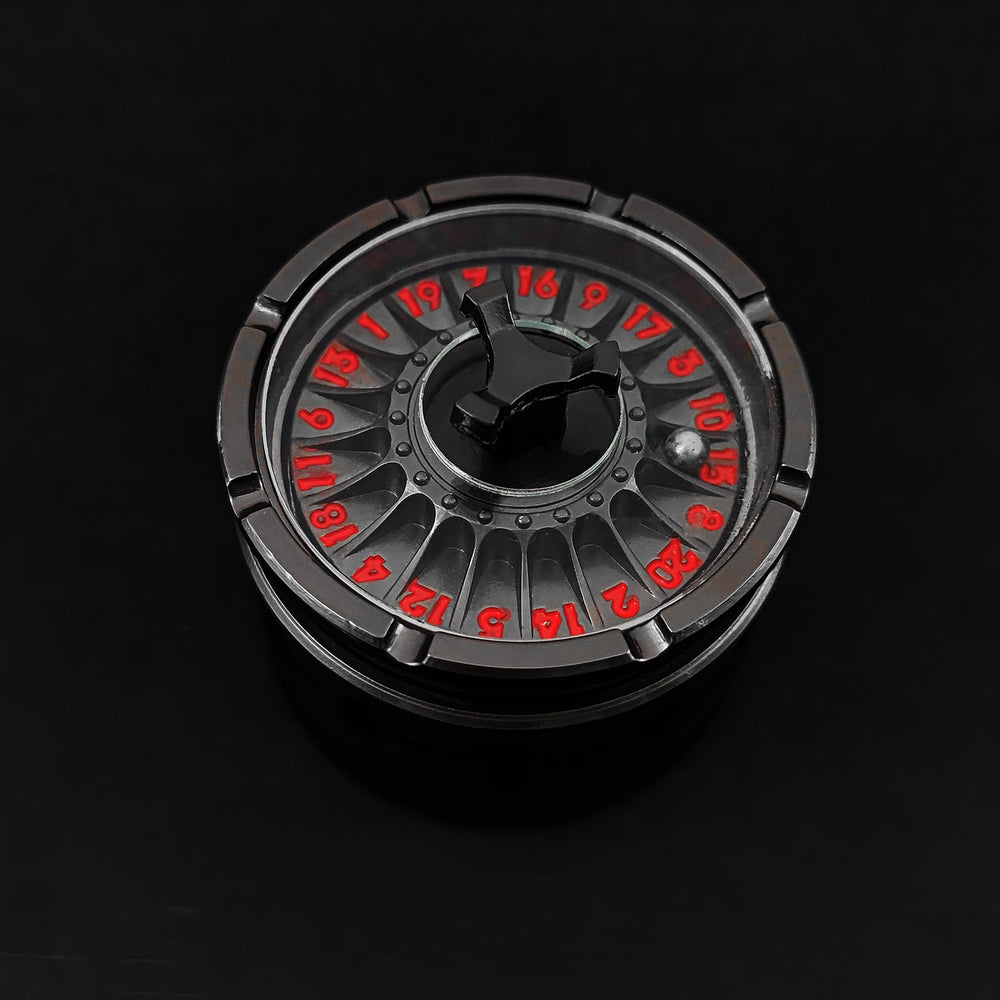 FLUEFOWL die spinner with engraved faces, navigation-friendly and precise results.