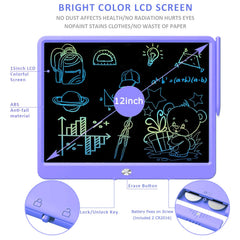 Compact FLUESTON tablet fits in a backpack for mess-free drawing