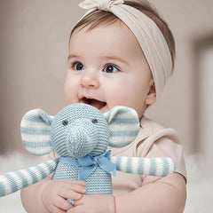 FluffyFun 7.1-inch elephant plush for little hands.