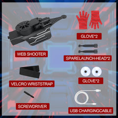 Flustime Spider Web Toy packaging keeps components organized and ready.