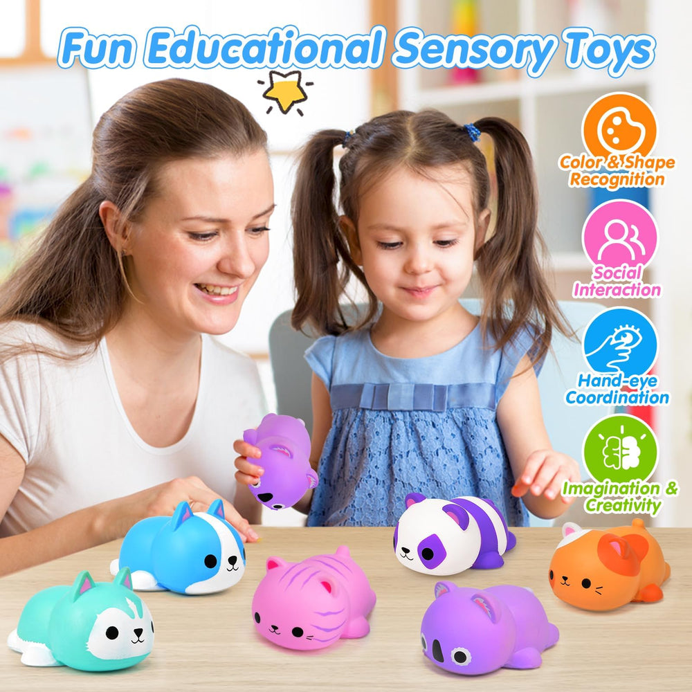 FLY2SKY tabby squishy improves playtime and imaginative games