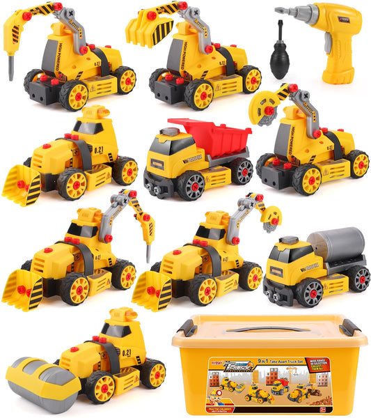FLY2SKY take apart truck base kit fuels imaginative construction play