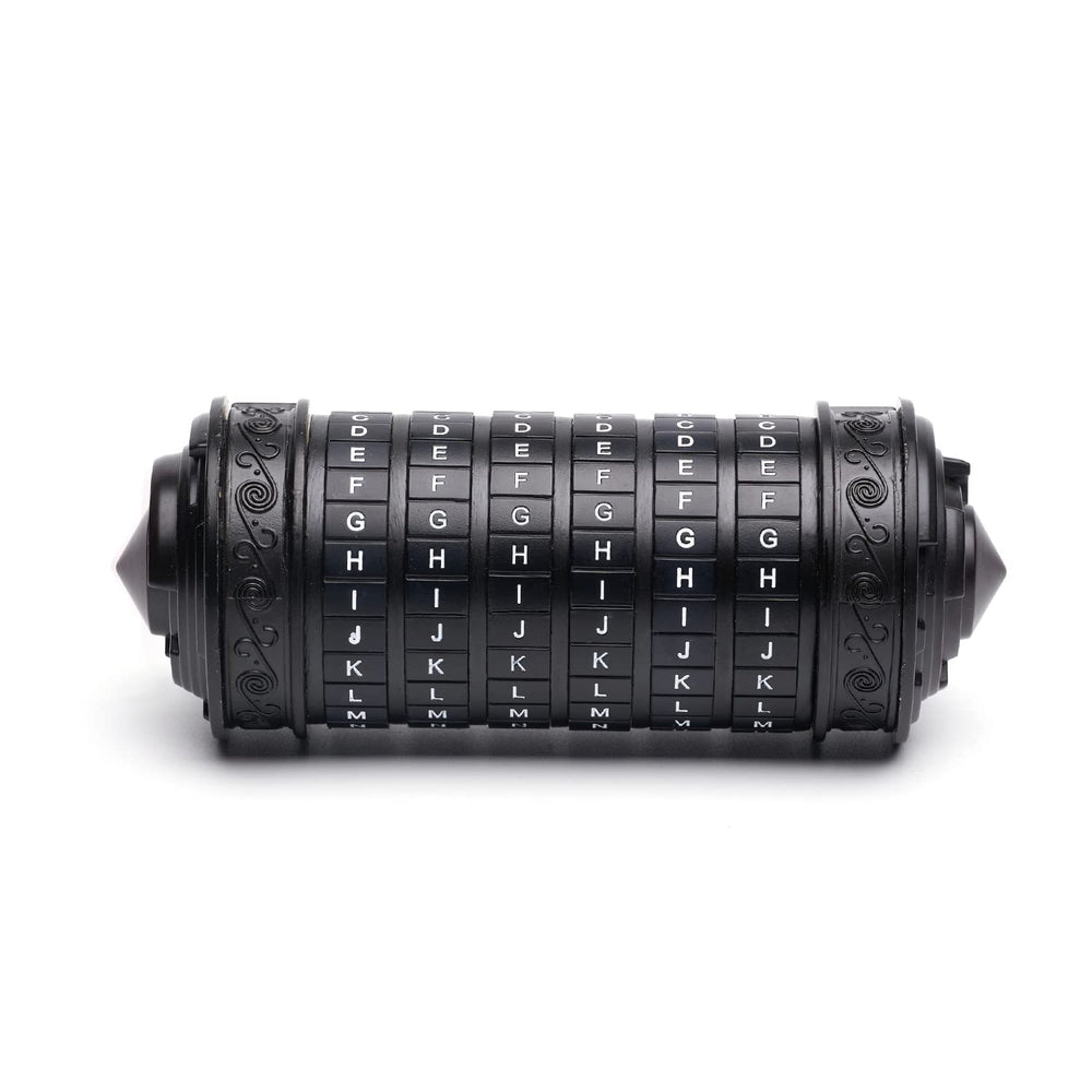 FLYALIGOGO Cryptex Da Vinci Code Box with hidden compartment for a gift