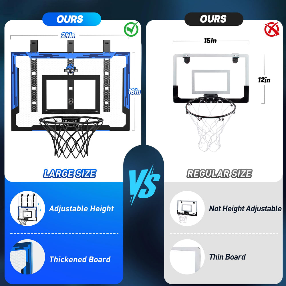 Flybakiz foldable basketball stand compact storage after game.