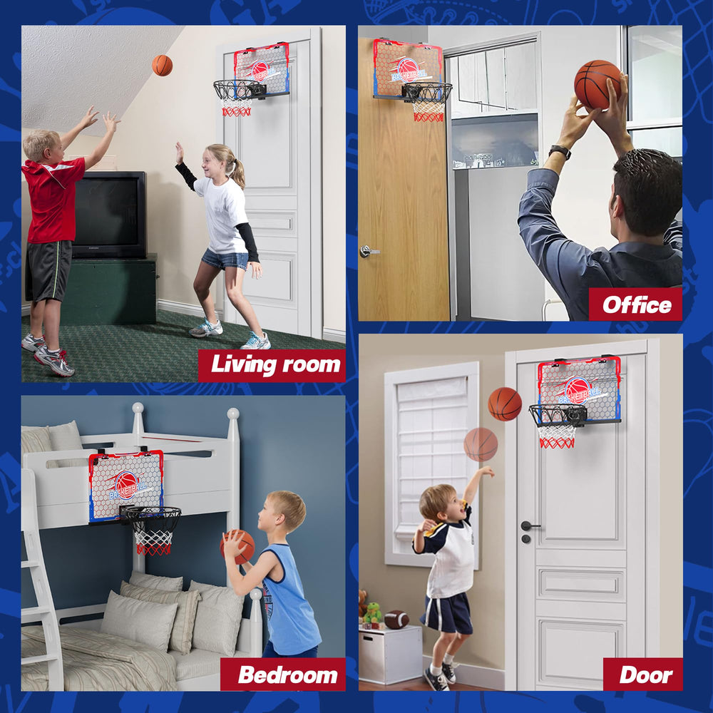 Flybakiz side-mount height-adjustable hoop grows with children from toddler to taller players